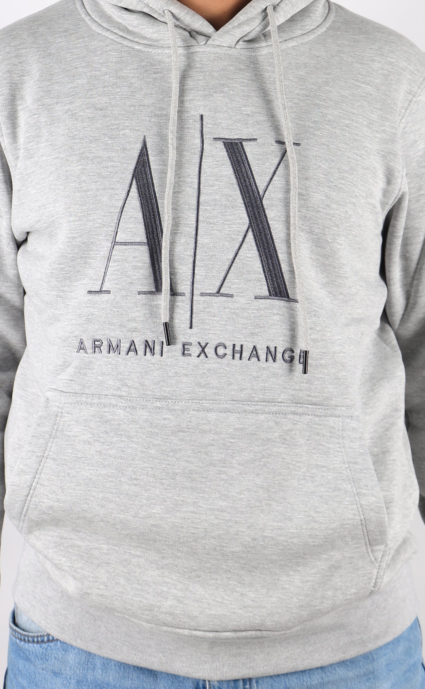 Men Hoodies A/X Melton - Gray