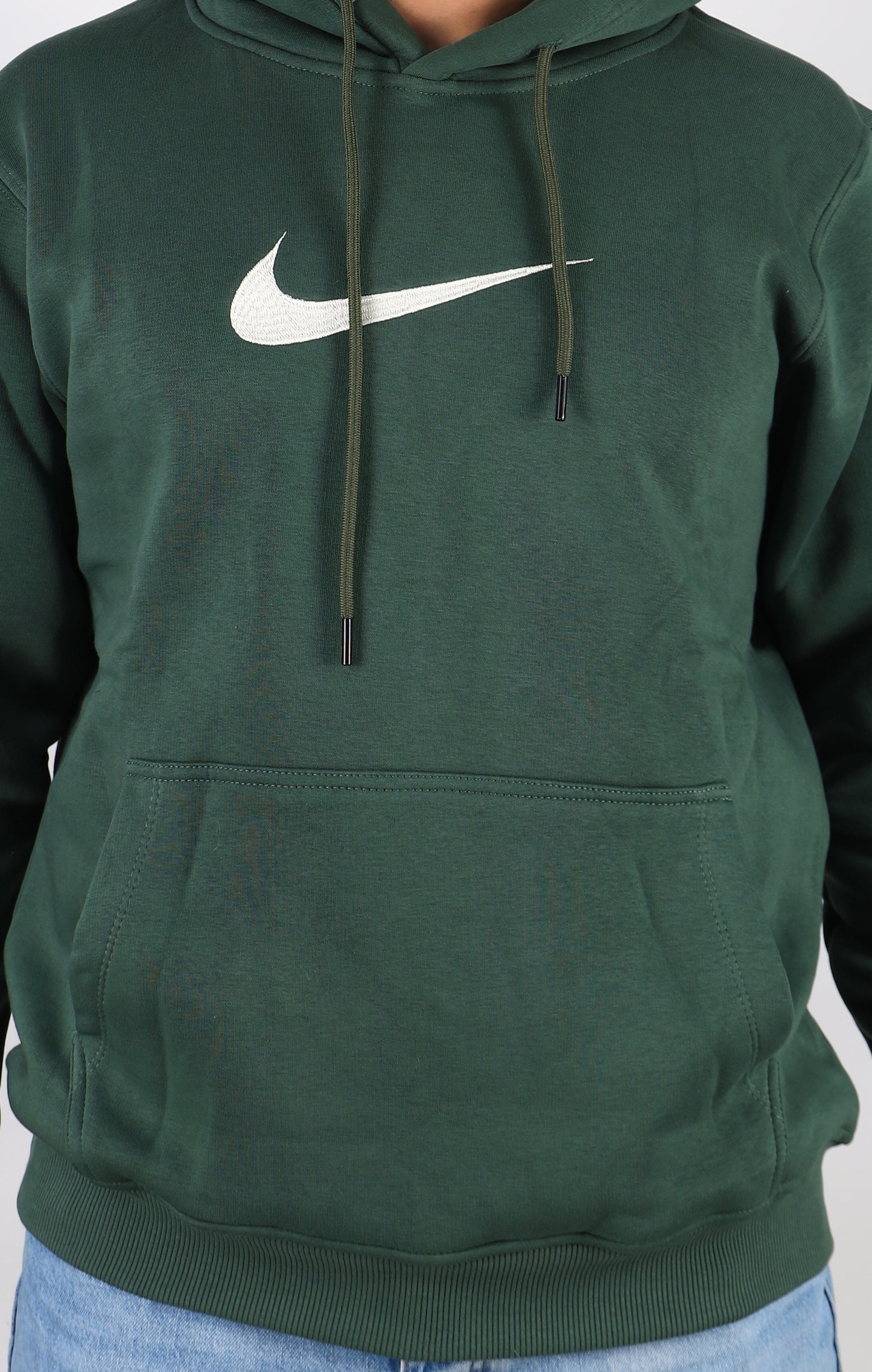 Men Hoodies Nike Melton - Green