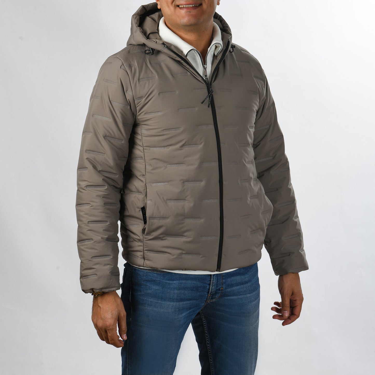 Men Puffer Jacket (Café)