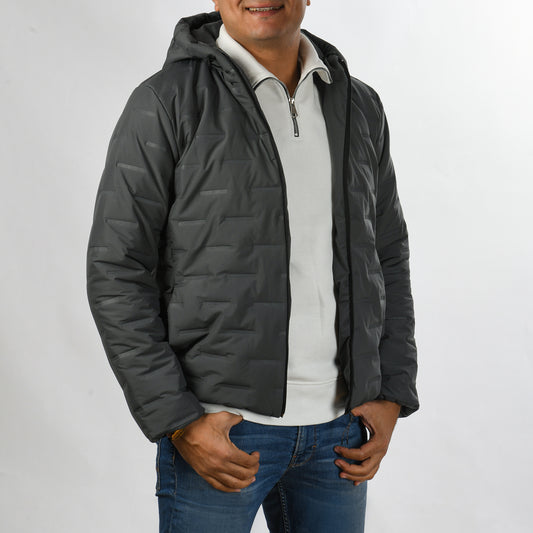 Men Puffer Jacket (Dark Grey)