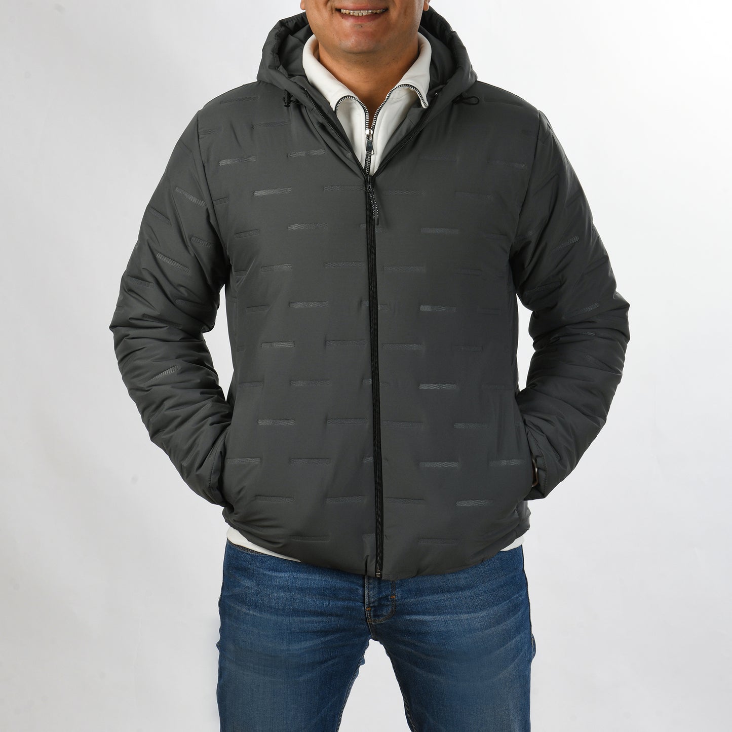 Men Puffer Jacket (Dark Grey)