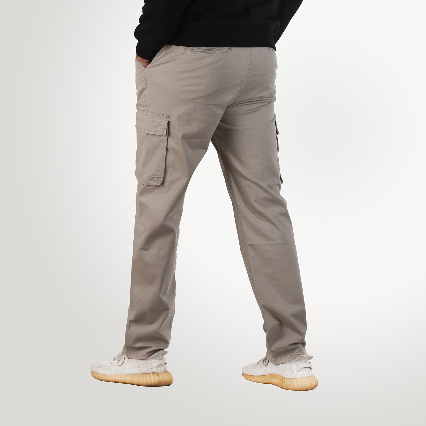 Men Pants Baggy Gabardine