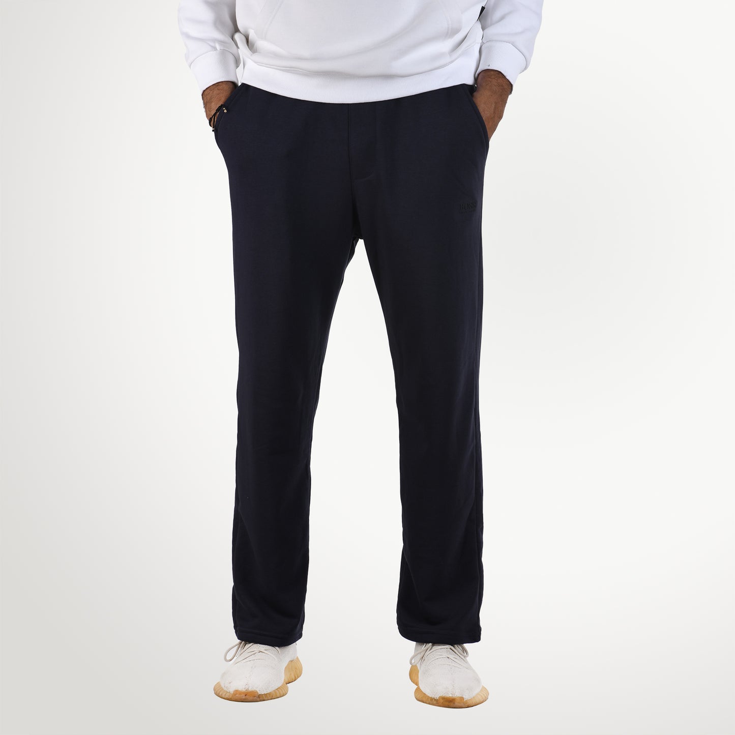 Men  Pant Cotton Relaxed Fit (Blue)