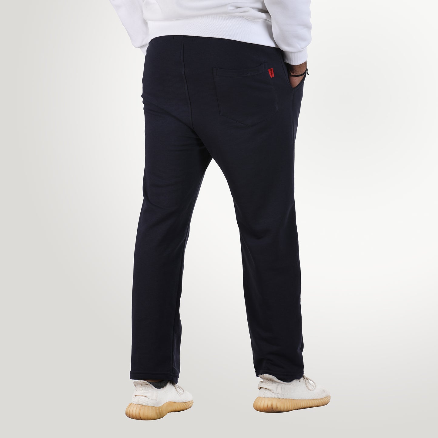 Men  Pant Cotton Relaxed Fit (Blue)