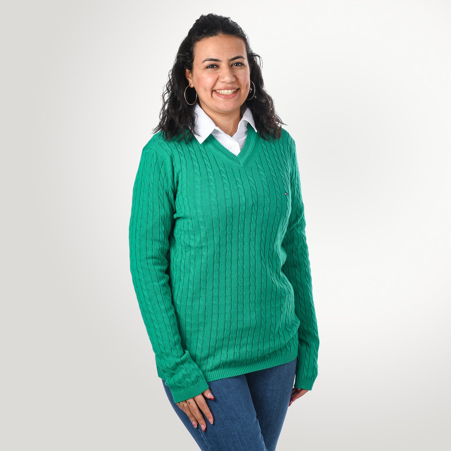 Women Pullover Tommy (Green)