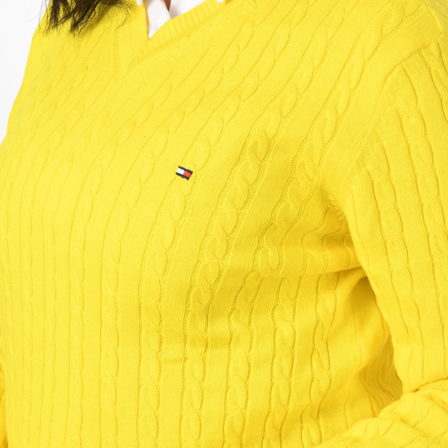 Women Pullover Tommy (Yellow)