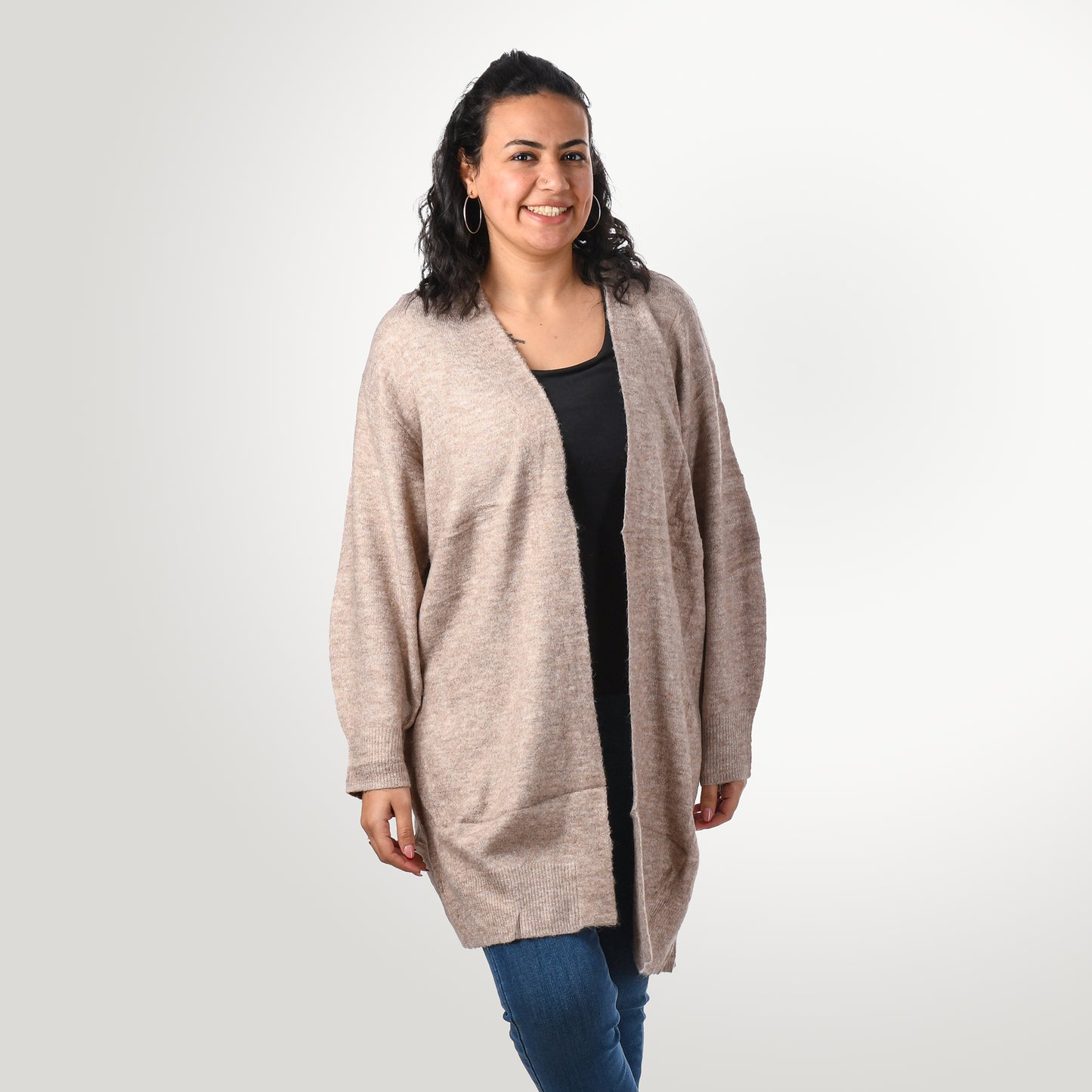 Women Cardigan (Beige)