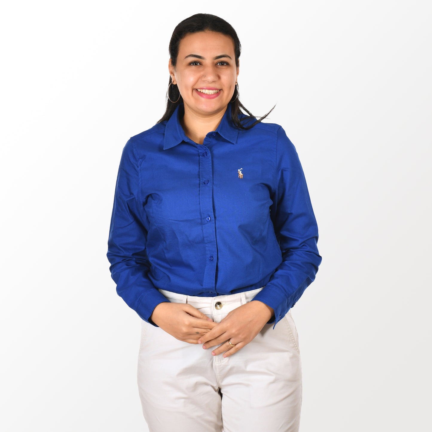 Women Shirt RL Oxford - Blue