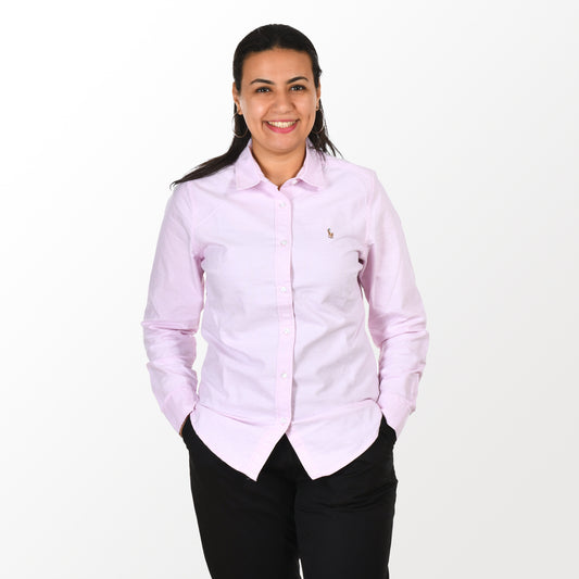 Women Shirt RL Oxford - Pink