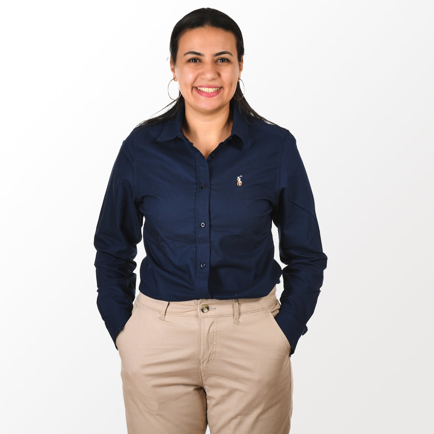 Women Shirt RL Oxford - Blue