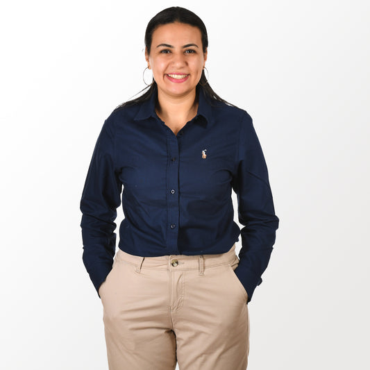 Women Shirt RL Oxford - Blue