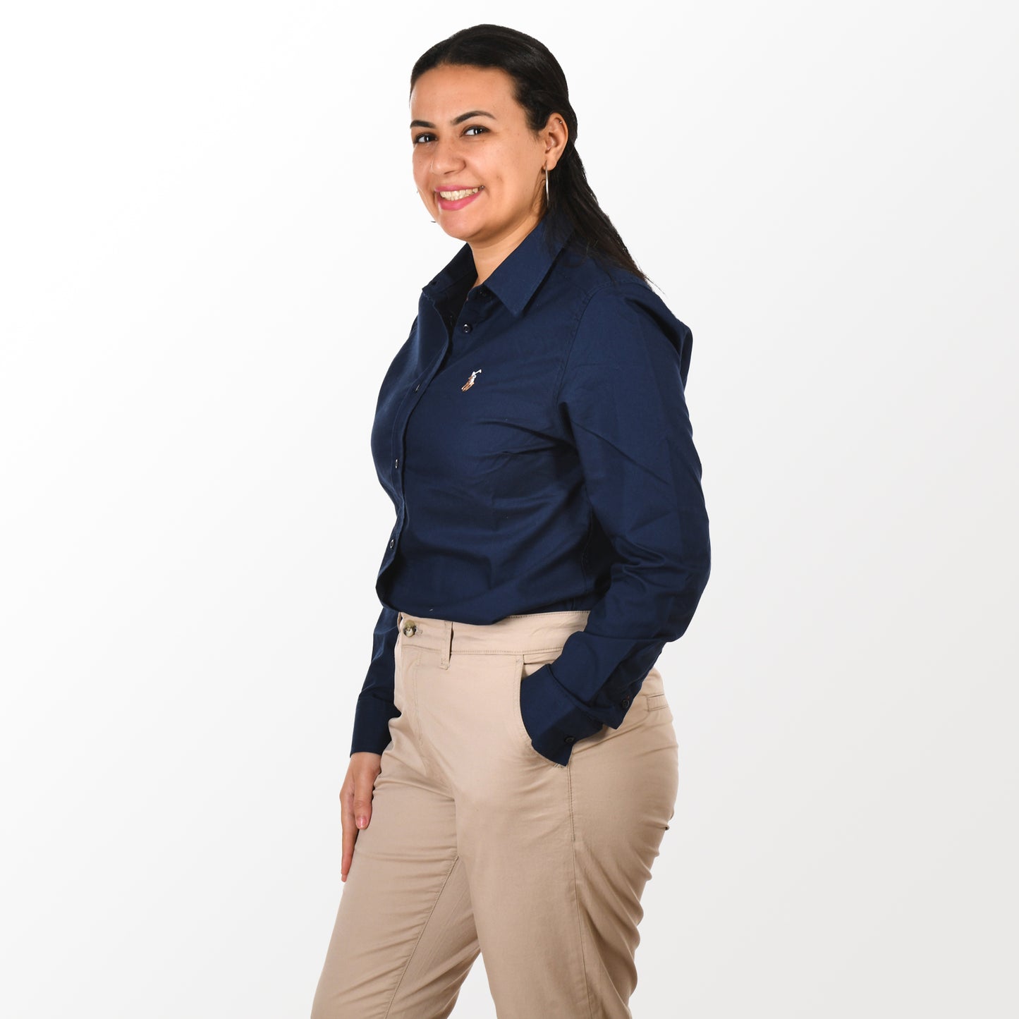 Women Shirt RL Oxford - Blue