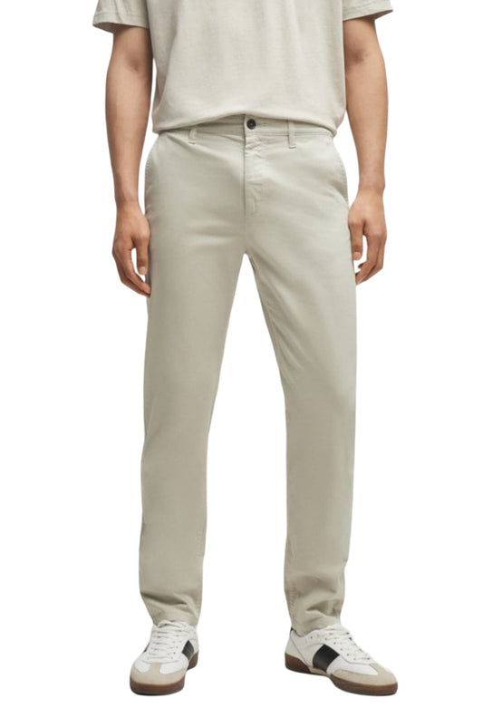 Men Boss pants Gabardine (Light Beige)