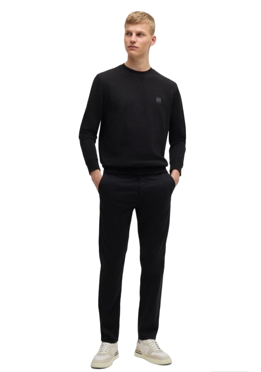 Men Boss pants Gabardine (Black)