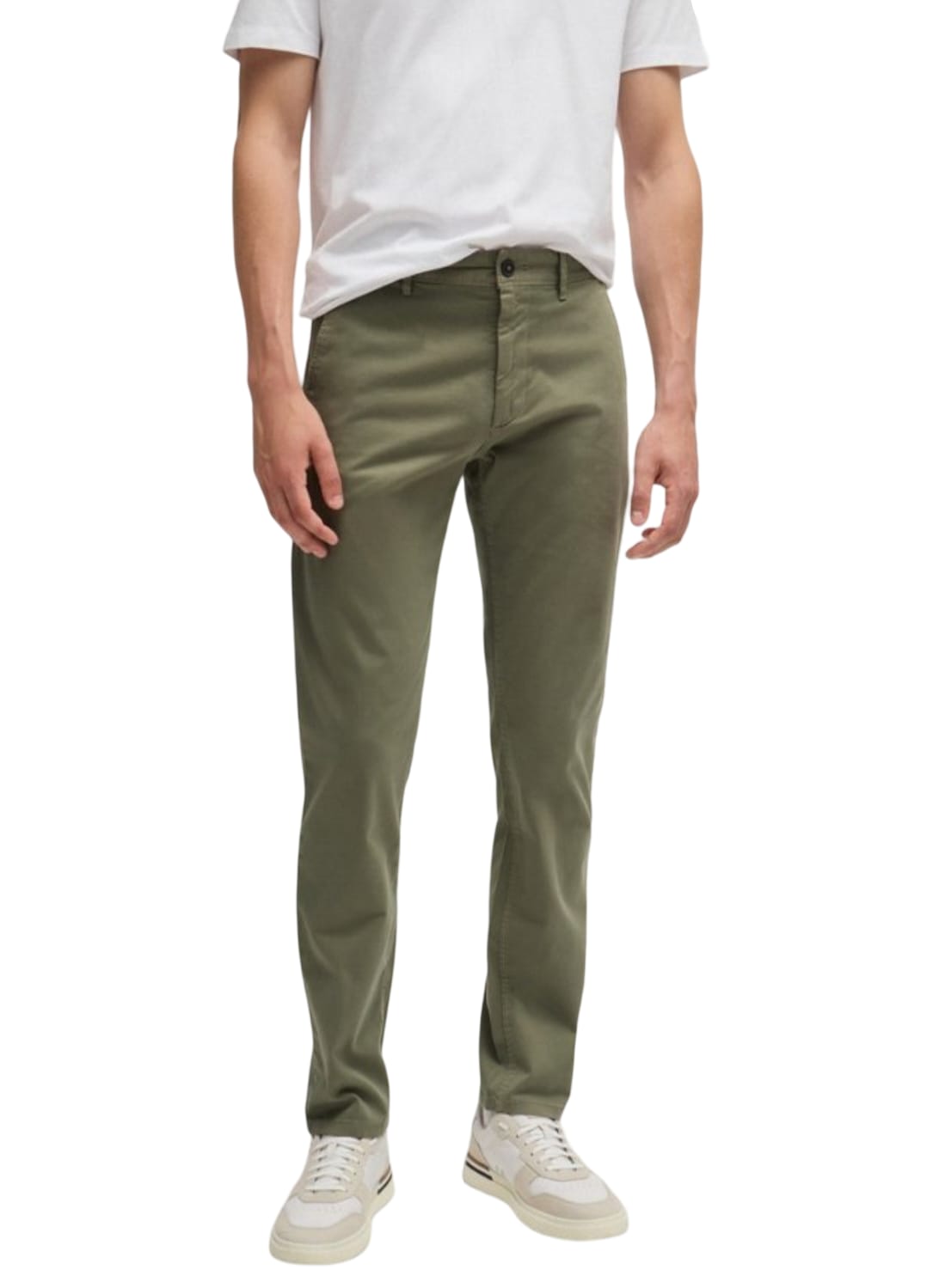 Men Boss pants Gabardine (Olive)