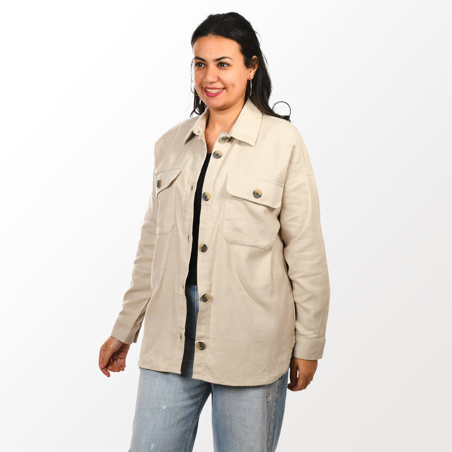 Women Shirt Gogh Defector - Beige