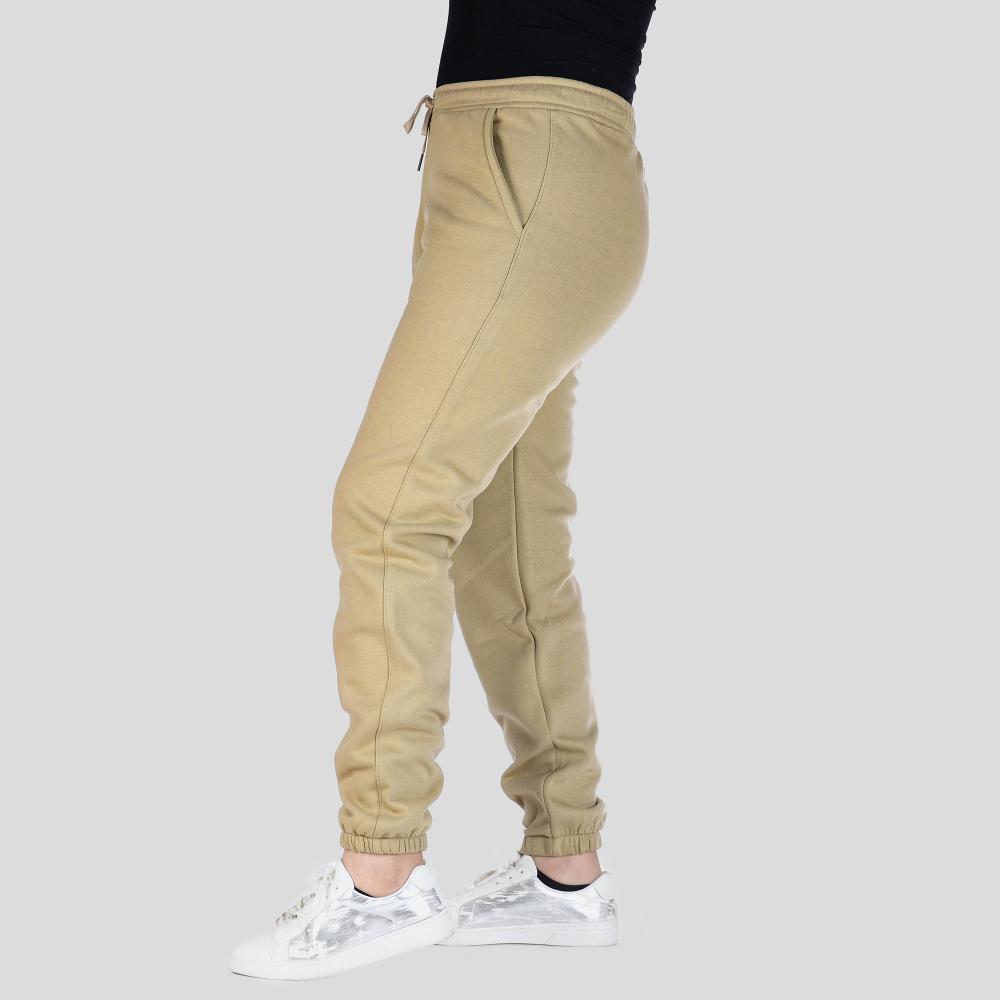 Women Sweat Pants Zara Melton Beige