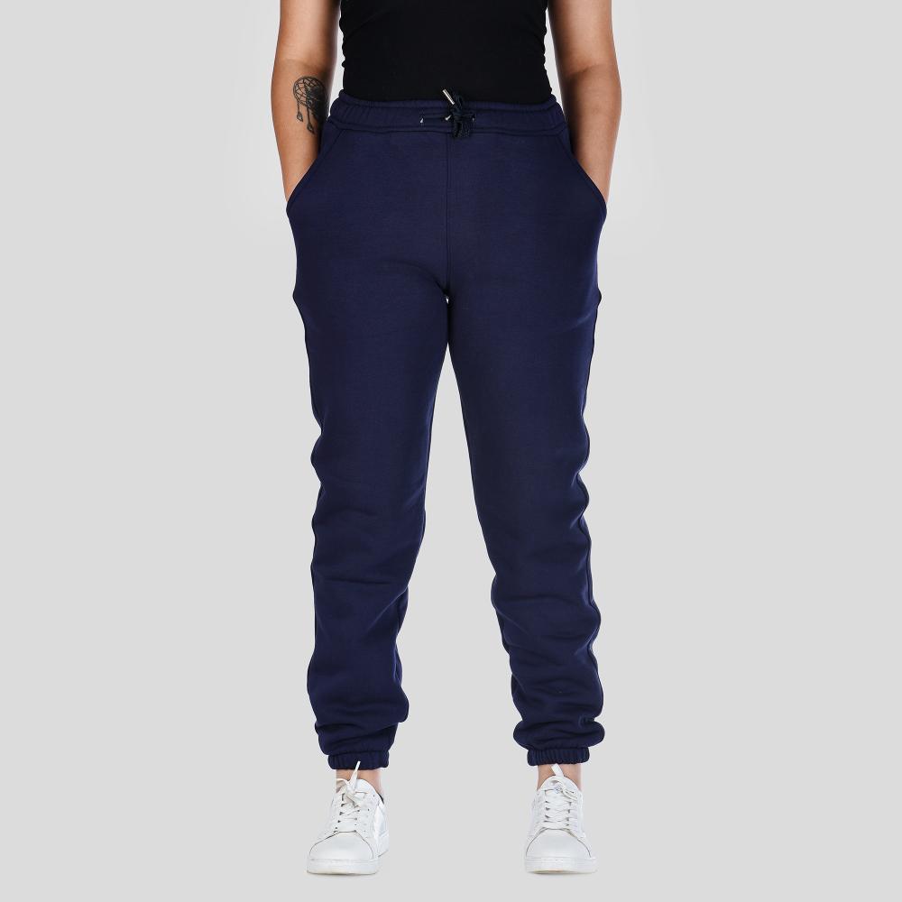 Women Sweat Pants Zara Melton Blue