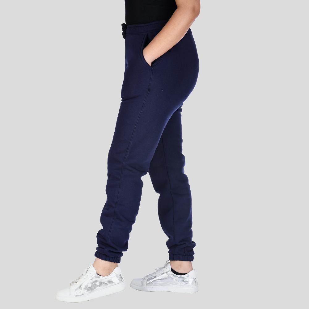 Women Sweat Pants Zara Melton Blue